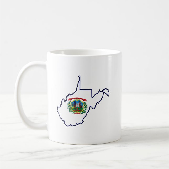 Taza De Café Virginia Occidental (Izquierda)