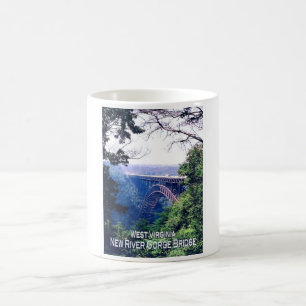 Taza De Café Virginia Occidental - Estados Unidos - Mosaic
