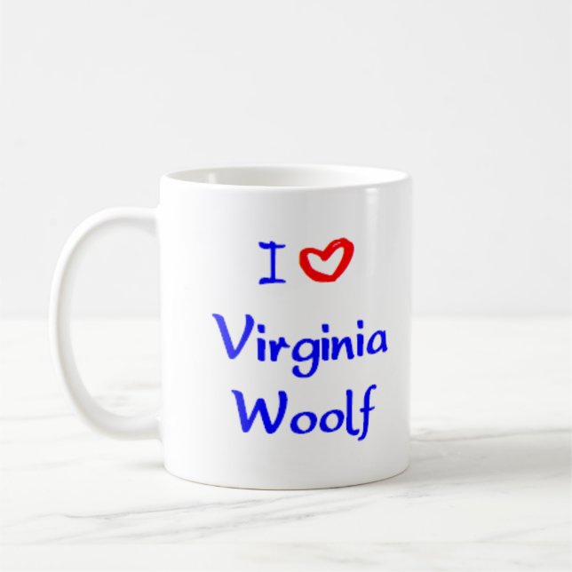 Taza De Café virginia woolf (Izquierda)