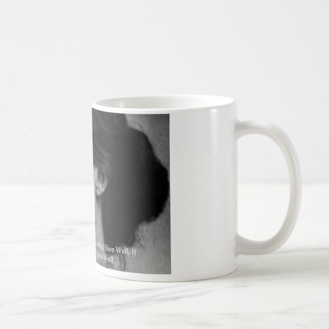 Taza De Café Virginia Woolf Dine/Love Well Love Cita Regalos (Derecha)