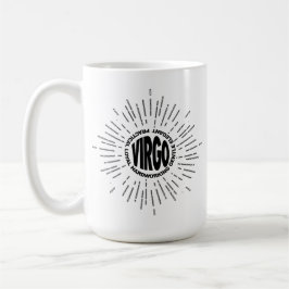 Taza De Café VIRGO cumpleaños de agosto septiembre astrología z