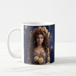 Taza De Café Virgo Femenino Astrológico Coffee Mug