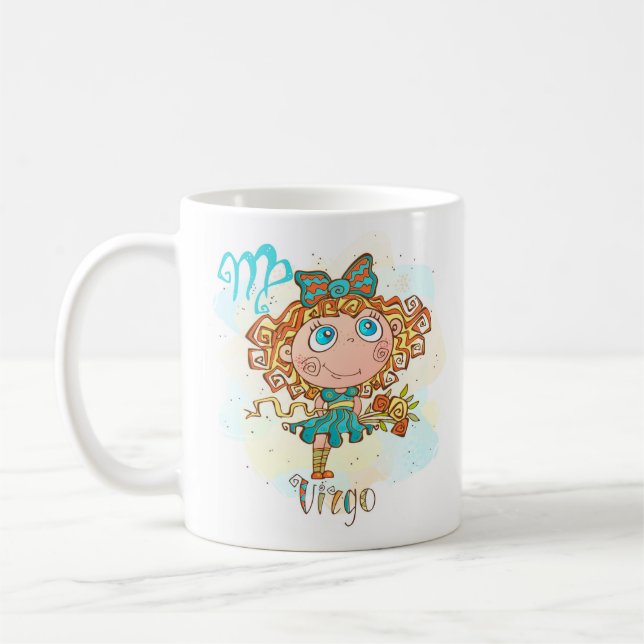 Taza De Café Virgo Horoscope Zodiac 23 Ago - 22 Septiembre Cump (Izquierda)