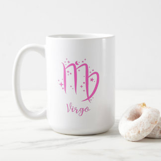 Taza De Café Virgo Pink Zodiac