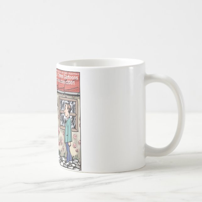 Taza De Café Viruela Divertida En Tu Casa (Derecha)