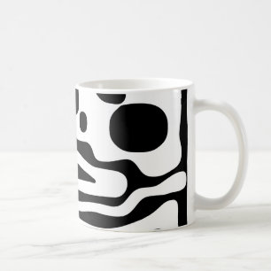 Taza De Café Vise Grip: Resumen en blanco y negro