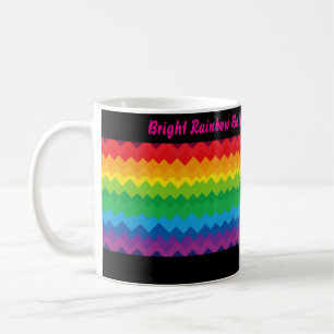 Taza De Café “Visibilidad” – Un patrón de orgullo abstracto #1