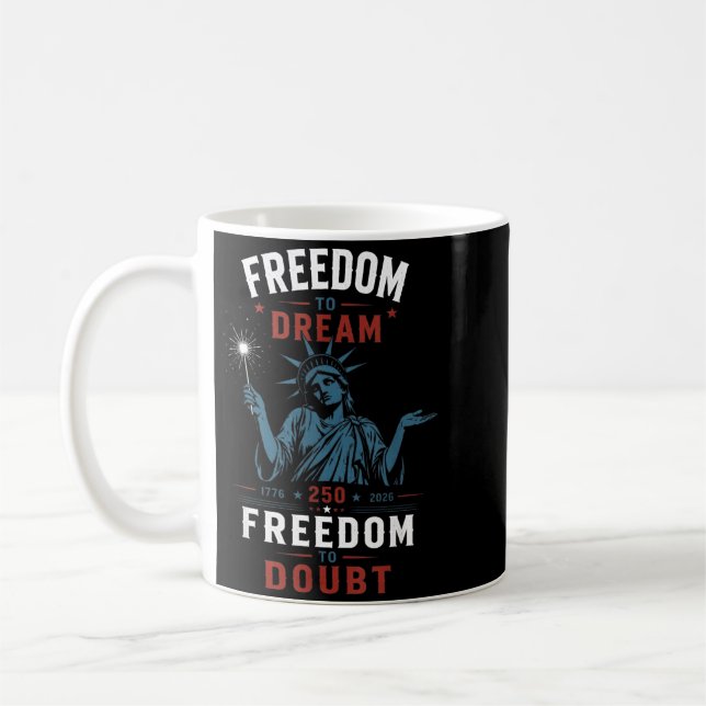 Taza De Café Visión de orgullo patriótico (Izquierda)