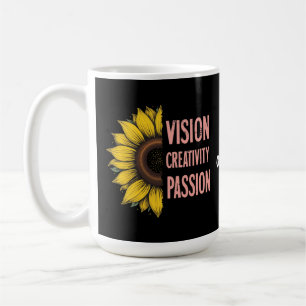 Taza De Café Visión divertida, creatividad y pasión celebran a 