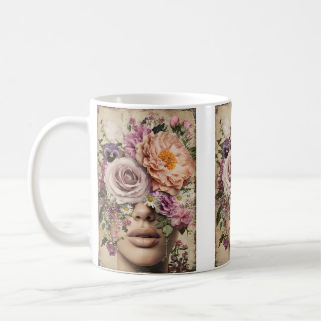 Taza De Café Visión floreciente (Izquierda)