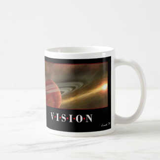 Taza De Café Vision sin la acción es un ensueño