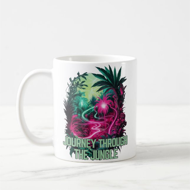 Taza De Café Visionario - Viaje por la selva (Izquierda)