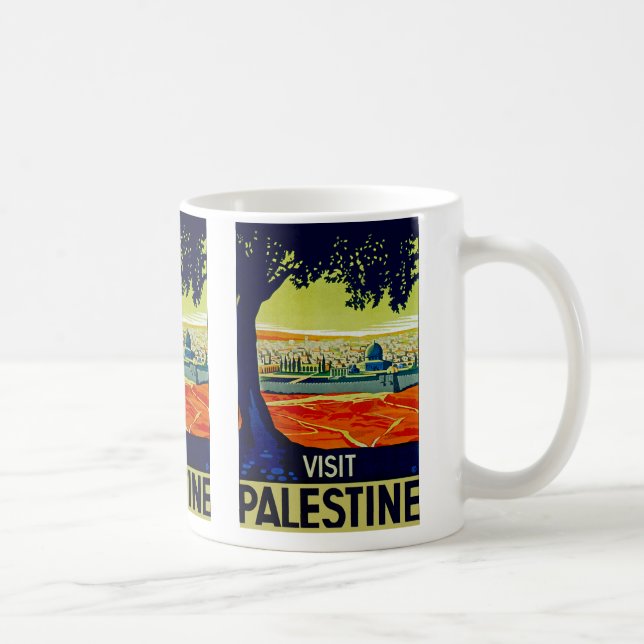 Taza De Café Visita Palestina (Derecha)