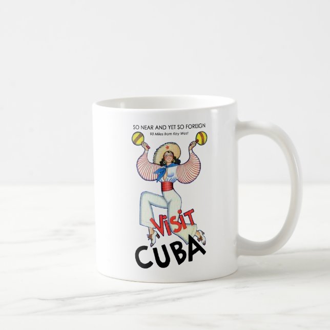 Taza De Café Visitar Cuba (Derecha)