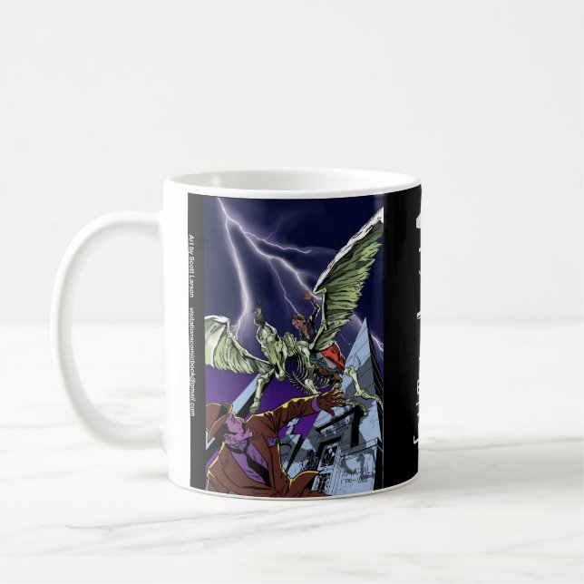 Taza De Café Visitations Comic's Nellie & Kincaid (Izquierda)