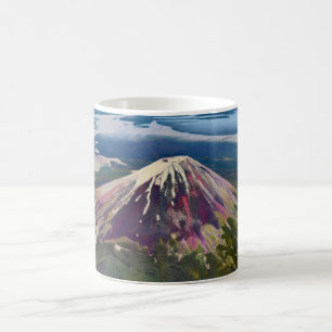 Taza De Café Vista aérea del Monte Fuji - Japón artístico