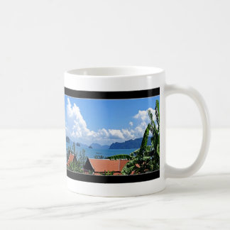 Taza De Café Vista al mar tropical de Tailandia