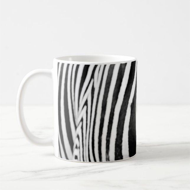TAZA DE CAFÉ VISTA CERRADA DE ZEBRA (Izquierda)