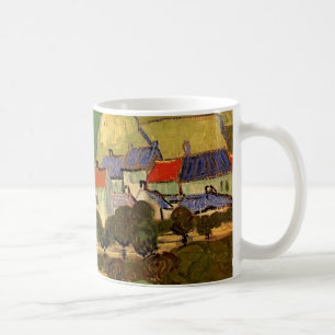 Taza De Café Vista de Auvers Vincent van Gogh