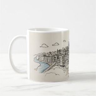 Taza De Café Vista de ciudad