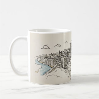 Taza De Café Vista de ciudad