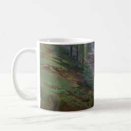 Taza De Café Vista de Multnomah Falls