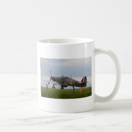 Taza De Café Vista de tres cuartos del Hawker Hurricane