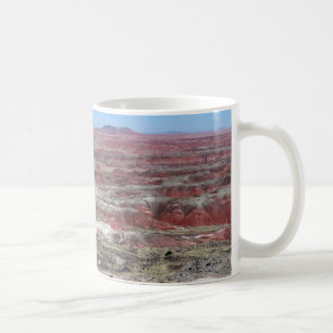 Taza De Café Vista del borde del desierto pintado