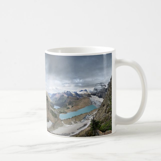 Taza De Café Vista del Glaciar Grinnell - Parque Nacional Glaci (Derecha)