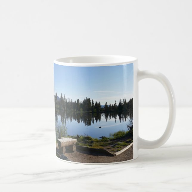 Taza De Café Vista del lago Sprague (Derecha)