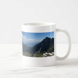 Taza De Café Vista del paso de Koprowa, Tatras