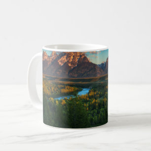 Taza De Café Vista del río de las serpientes
