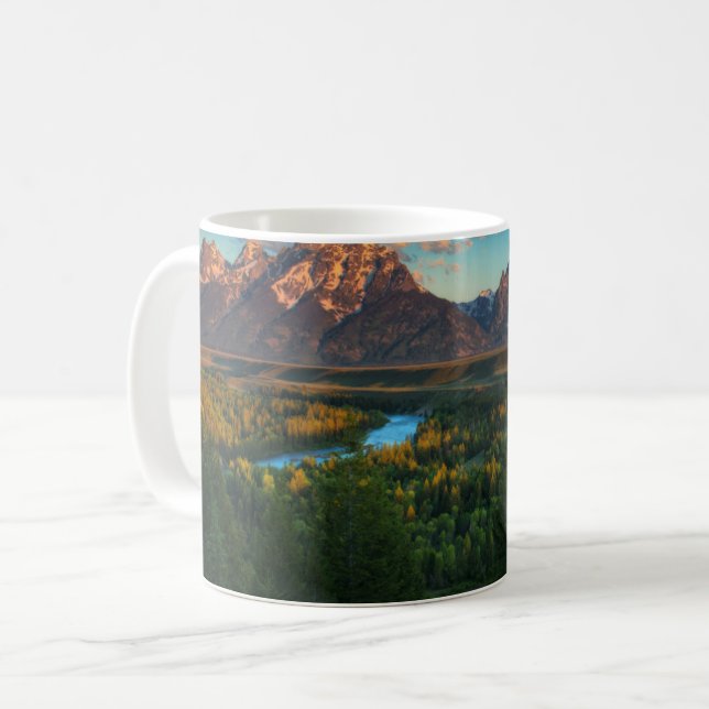 Taza De Café Vista del río de las serpientes (Anverso izquierdo)