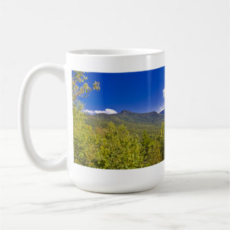 Taza De Café Vista del sendero de la escarcha de Vermont