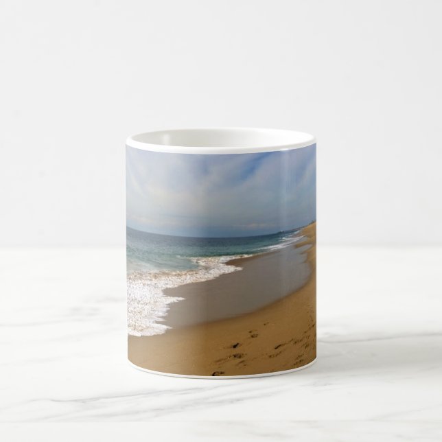 Taza De Café Vista desde Wedge, Newport Beach, California (Centro)
