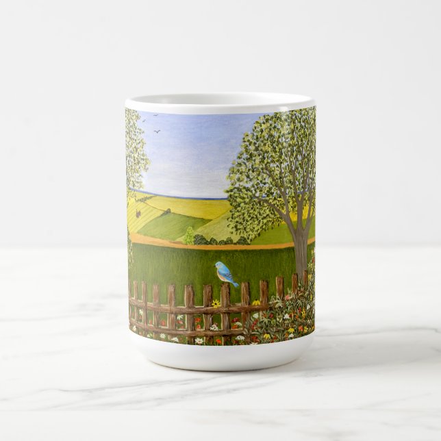 Taza De Café Vista Hermosa Grande (Centro)