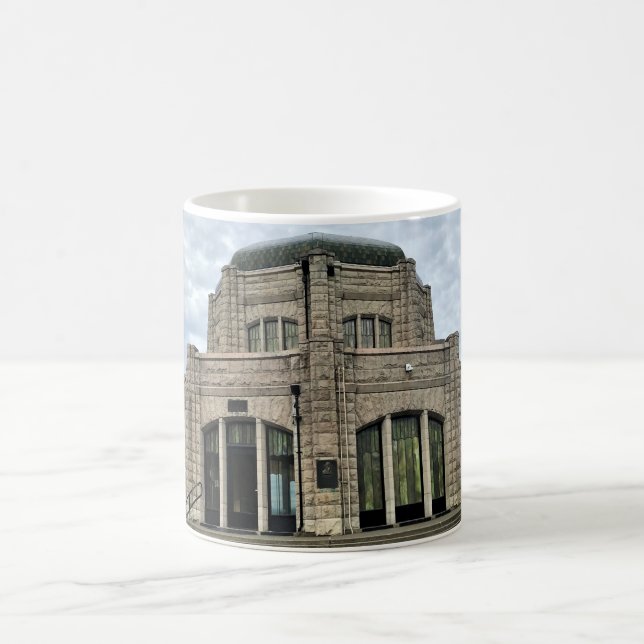 Taza De Café Vista House, desfiladero del río Columbia, Oregón (Centro)