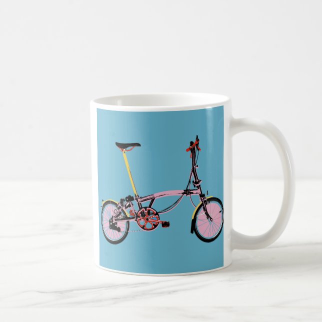 Taza De Café Vista lateral BluePink de Brompton (Derecha)