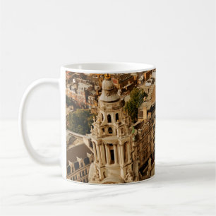 Taza De Café Vista panorámica de la azotea de Londres con arqui