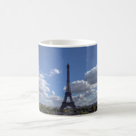 Taza De Café Vista panorámica de la Torre Eiffel - París