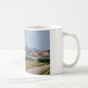 Taza De Café Vista panorámica sobre Viena Austria desde Belvede