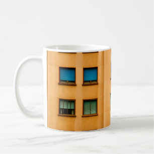 Taza De Café Vista urbana de la ciudad de Bilbaoapartment,arqui