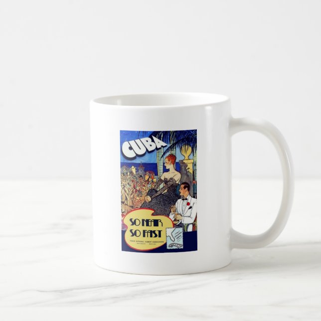 Taza De Café Vistar Cuba tan cerca de tan rápido viaje (Derecha)