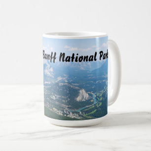 Taza De Café Vistas a la ciudad de Banff