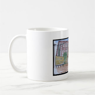 Taza De Café Vistas de San Luis Obispo, autocinema de la puesta
