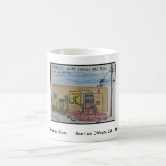 Taza De Café Vistas de San Luis Obispo, CA, Cattaneo Bros.