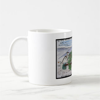 Taza De Café Vistas de San Luis Obispo, mesón del motel