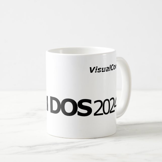 Taza De Café Visual DOS 2024 Mug (Anverso derecho)