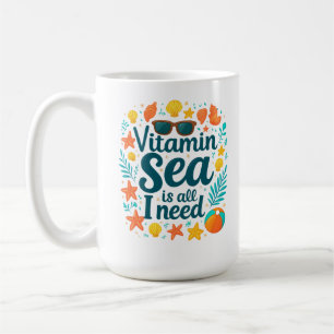 Taza de café Vitamin Sea - Vibraciones de la playa