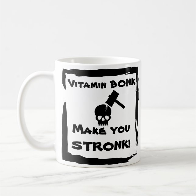 Taza De Café Vitamina BONK Coffe Mug (Izquierda)